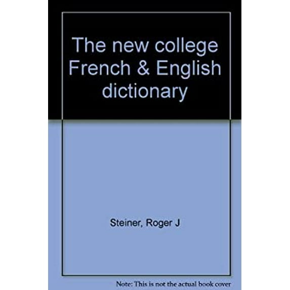 Pre-Owned French Dictionary Edition Paperback Roger J. Steiner