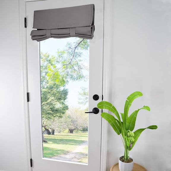 French Door Curtain, Window Blackout Curtain for Front Doors, Side Doors, Door and Window Covers with Insulation and Thermal Insulation Functions.