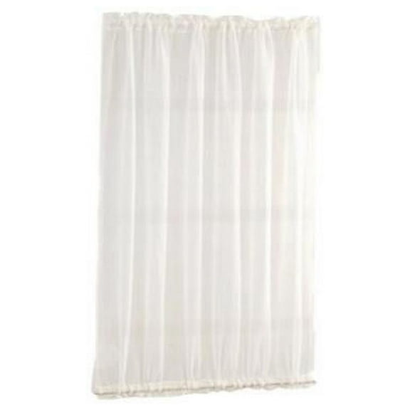 French Door Curtains Sliding Door Curtain Drape Panel with 1 Tiebacks (1 Panel W137xL102cm