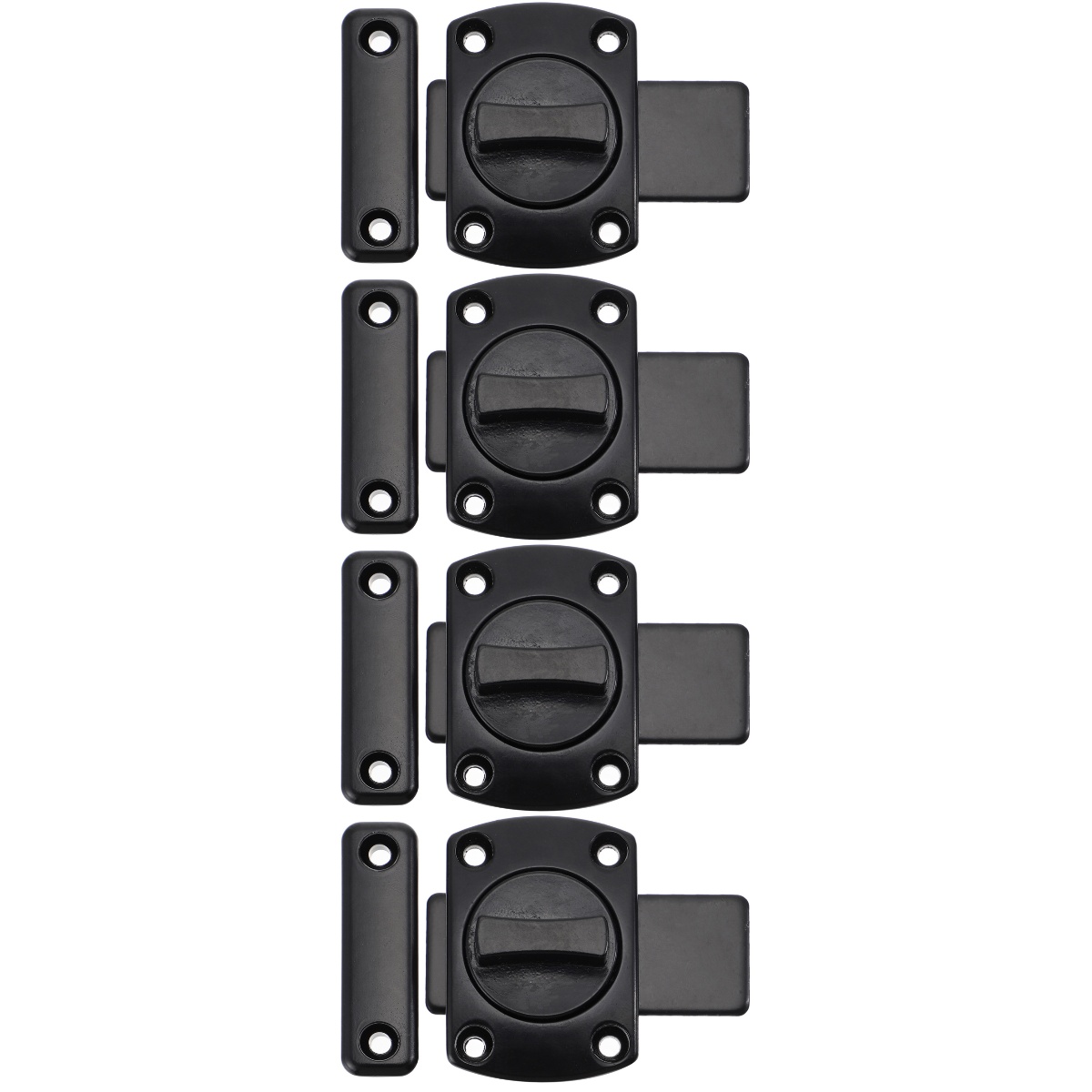 French Door Latch Bathroom Stall Latches Security Slide Bolt Safety