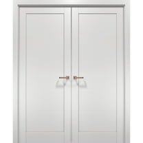 French Double Interior Doors 56 x 80 with Hardware