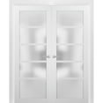 thumbnail image 1 of French Double Panel Lite Doors 48 x 84 with Hardware, 1 of 7