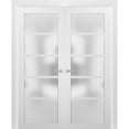 thumbnail image 1 of French Double Panel Lite Doors 72 x 96 with Hardware, 1 of 6