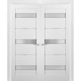 thumbnail image 1 of French Double Panel Lite Doors 72 x 96 with Hardware, 1 of 6