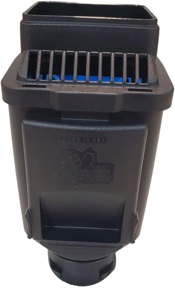 French Drain Man Leaf Filter and Downspout Cleanout, Gutter Guard