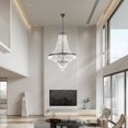 thumbnail image 1 of French Empire Crystal Chandelier Large Foyer Ceiling Light LED Lighting Fixture, 1 of 15