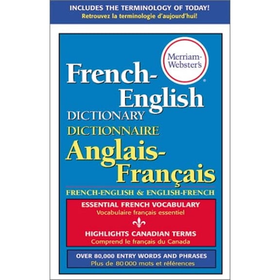Pre-Owned Merriam-Webster's French-English Dictionary (English and French Edition) (Hardcover) 087779166X 9780877791669