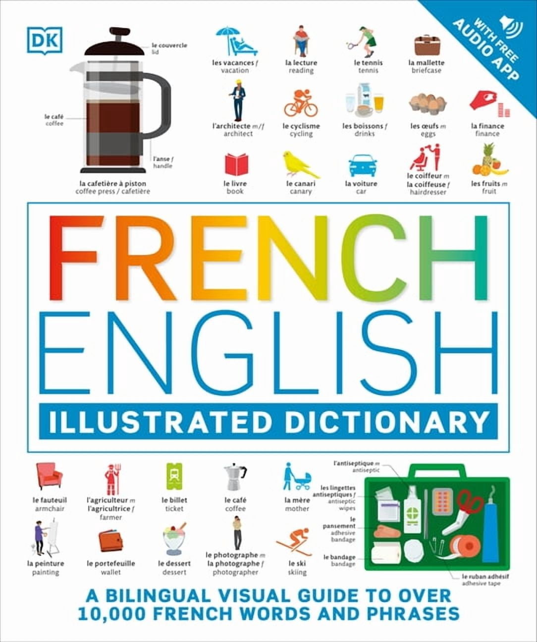 French-English-Illustrated-