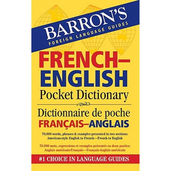 Pre-Owned French-English Pocket Bilingual Dictionary (Paperback) by Majka Dischler