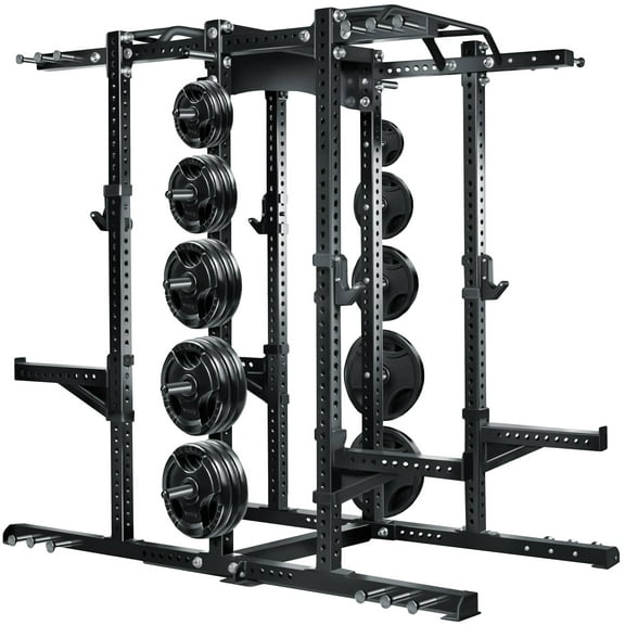 French Fitness DHR80 Double Half Rack (New)