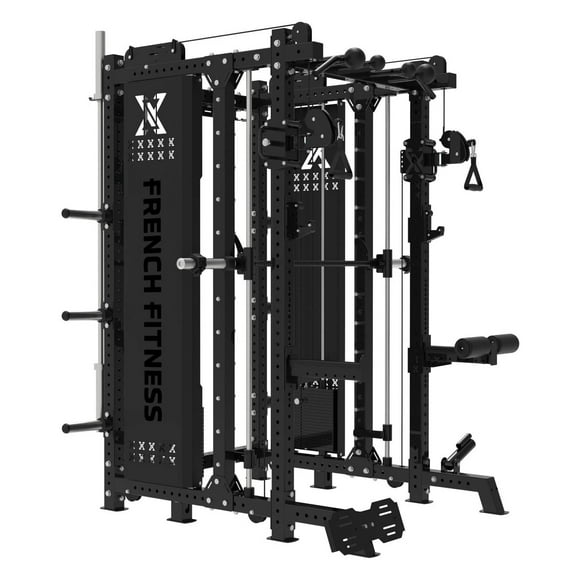 French Fitness FSR100 Commercial Functional Smith Rack System (New)