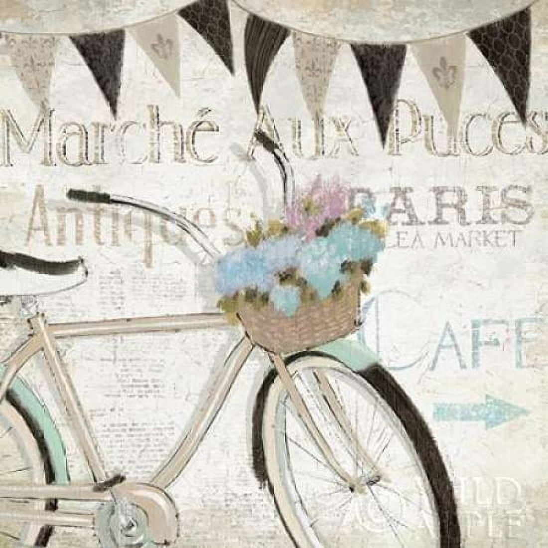 French Flea Market I Canvas Art - Emily Adams (24 x 24)