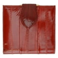 thumbnail image 1 of French Frame Eelskin Wallet E 573, 1 of 44