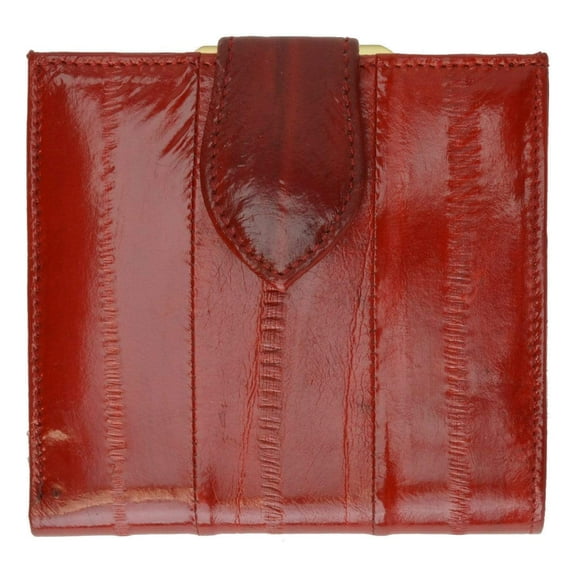 French Frame Eelskin Wallet E 573