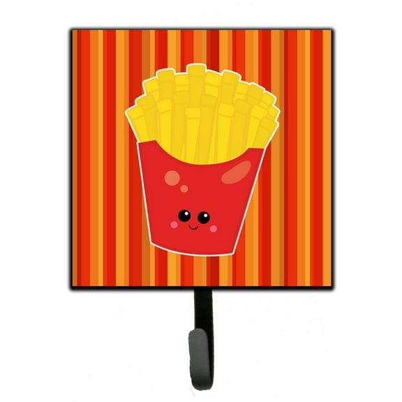 French Fries Face Leash or Key Holder