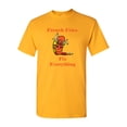 thumbnail image 1 of French Fries Fix Everything Adult DT T-Shirts Tee, 1 of 2