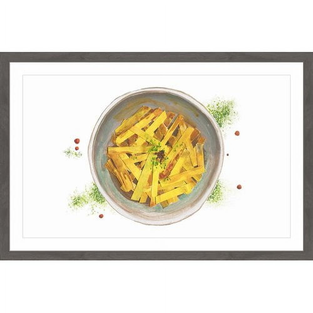 "French Fries" Framed Painting Print