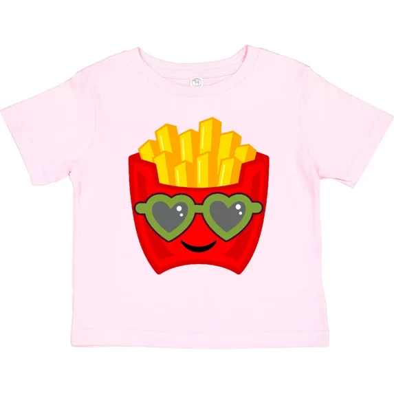 French Fries Funny Fry Lover Toddler T-Shirt Childs Fast Food Favorite Baby Clothing, Cute Baby Shirt, TODDLER SHORT SLEEVE TEE BELLA CANVAS 3001T