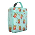 thumbnail image 1 of French Fries Lunch Bag – Potato Fries Crispy Fries Cute Tasty Snack Fries Lover Street Food I Love Fries Finger Food Curly Cheese Insulated Thermal Tote Portable Leakproof Durable, 1 of 6