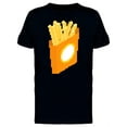 thumbnail image 1 of French Fries Pixel Art Doodle T-Shirt Men -Image by Shutterstock, Male XX-Large, 1 of 2