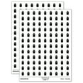 thumbnail image 1 of French Fries 200+ Round Stickers - White - Matte Finish - 0.50" Size, 1 of 3