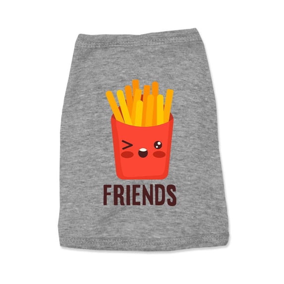 French Fry Best Friends Pet Tank Top -Smartprints Designs, Small