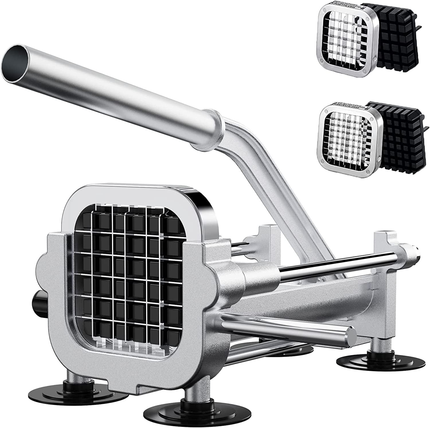 French Fry Cutter, Heavy Duty Potato Slicer, Stainless Steel Potato
