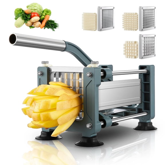 6 in 1 Electric Cheese Grater Vegetable Chopper with 1.8L Container, 3.6 Inch Wide Chute, Dishwasher Safe for Kitchen Prep, FOHERE