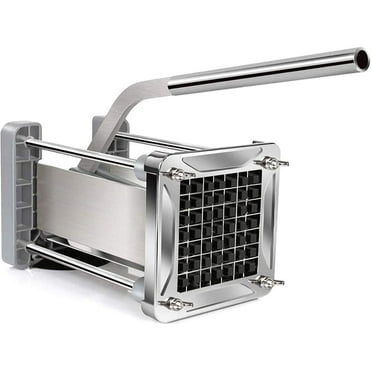 French Fry Cutter, Sopito Professional Potato Cutter Stainless Steel with 1/2-inch Blade Great for Potatoes Carrots Cucumbers