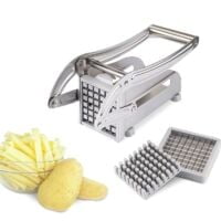 French Fry Cutter Stainless Steel Slicer Machine Press for French Fries