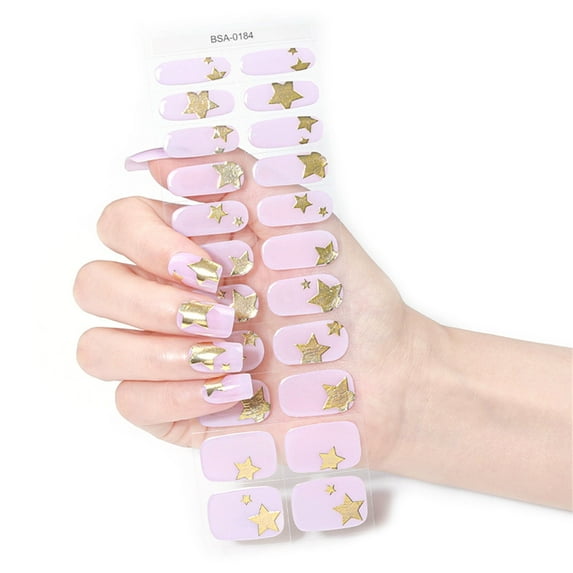 French Gels Nails Strips Gels Nails Wraps Nails Polish Stickers Nails Decoration