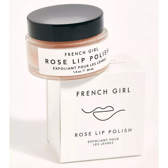 French Girl Rose Lip Polish Exfoliant Pour (1 OZ)