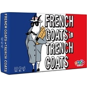 Messy Table Games French Goats in Trench Coats, Exciting New Card Game, Great for Game Night, Perfect for Kids and Adults, Ages 8 and up