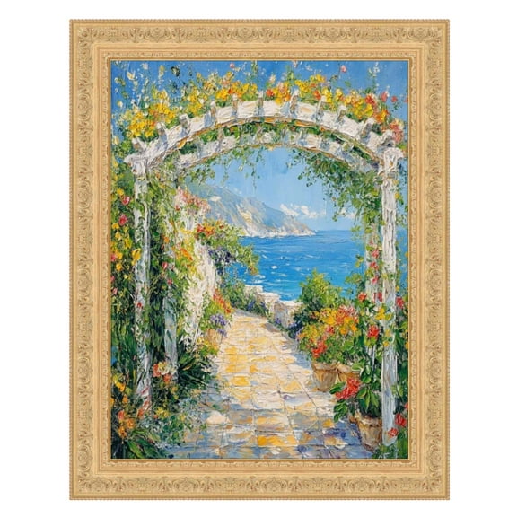 French Gold Leaf Ornate Picture Frame 30x40 frame