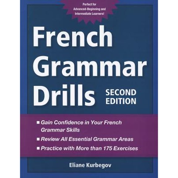Pre-Owned French Grammar Drills (Paperback) 0071789499 9780071789493