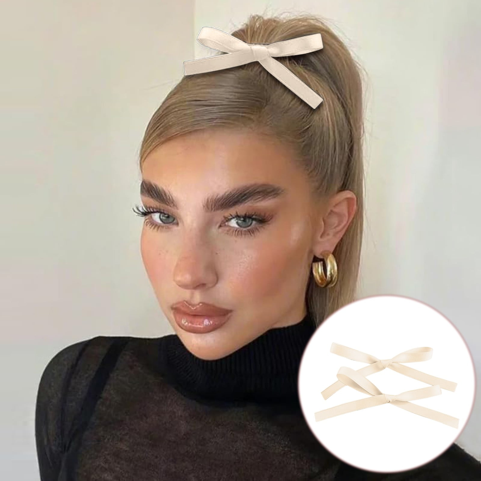 French Hair Barrettes Small Hair Plait Bend And Snap Makeup Hair Clip