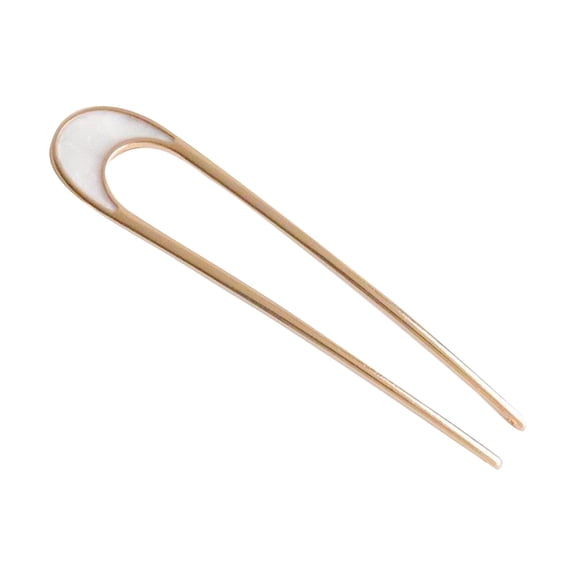 French Hair Pin, New U-Shaped Hair Pins For French Twist Hairstyles, Stylish Hair Sticks Fork With Premium Metal, Daily Use Elegant Hair Accessories For Women Girls