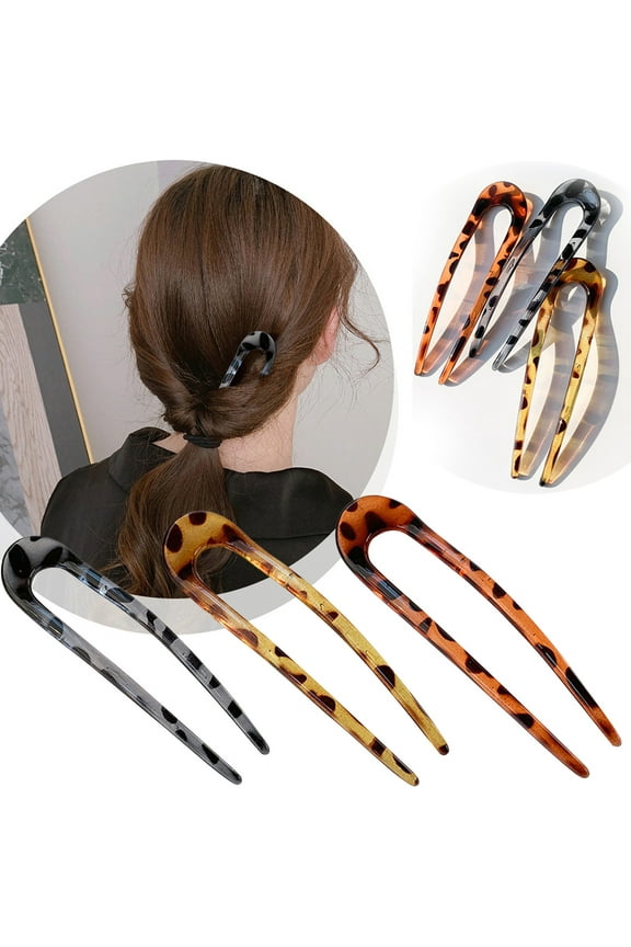 French Hair Updo Styling Forks and Pins for Hairstyles with Secure Hold and Gentle Hair Care