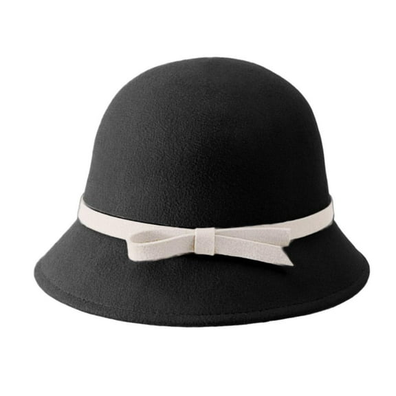French Hepburn-Style Designer Hat for Face Shape Modification and Fashionable Look