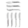 thumbnail image 1 of French Home 7-Piece Laguiole Cheese Knives and Spreaders - Warm Spice, 1 of 5