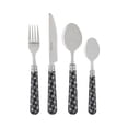 thumbnail image 1 of French Home  Bistro 16-Piece Stainless Steel Flatware Set, Abstract Butterfly, Service for 4, 1 of 4