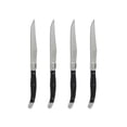 thumbnail image 1 of French Home Laguiole Steak Knives, Set of 4, Black, 1 of 5