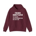 thumbnail image 1 of French Horn Hoodie, Gifts, Hooded Sweatshirt, 1 of 4