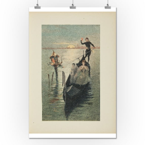 French Illustrators, by Louis Morin (interior page) Vintage Poster USA c. 1893 (24x36 Giclee Gallery Print, Wall Decor Travel Poster)