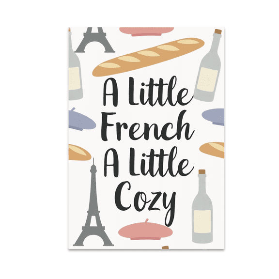 French Inspired Wall Art - Home Decor Enthusiast - 13x19 Poster Print