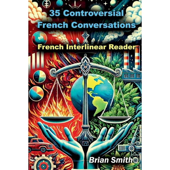 French Interlinear Readers 35 Controversial French Conversations, Book 3, (Paperback)