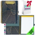 thumbnail image 1 of French KOKO Mini Hardcover Foldable Clipboard Legal Pad Notepad, 50 Pages, 1 of 6