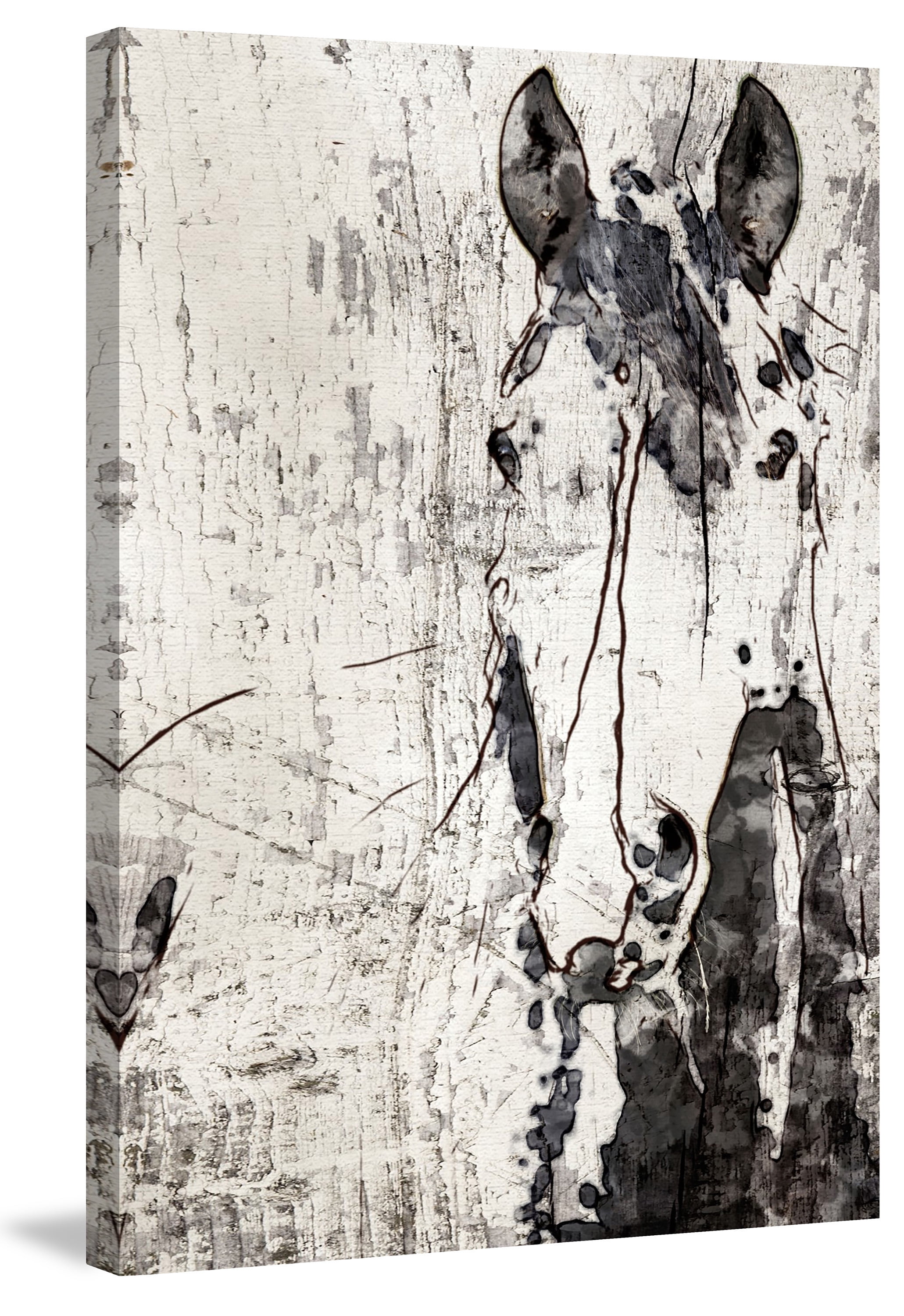 "French Kiss" Painting Print on Wrapped Canvas