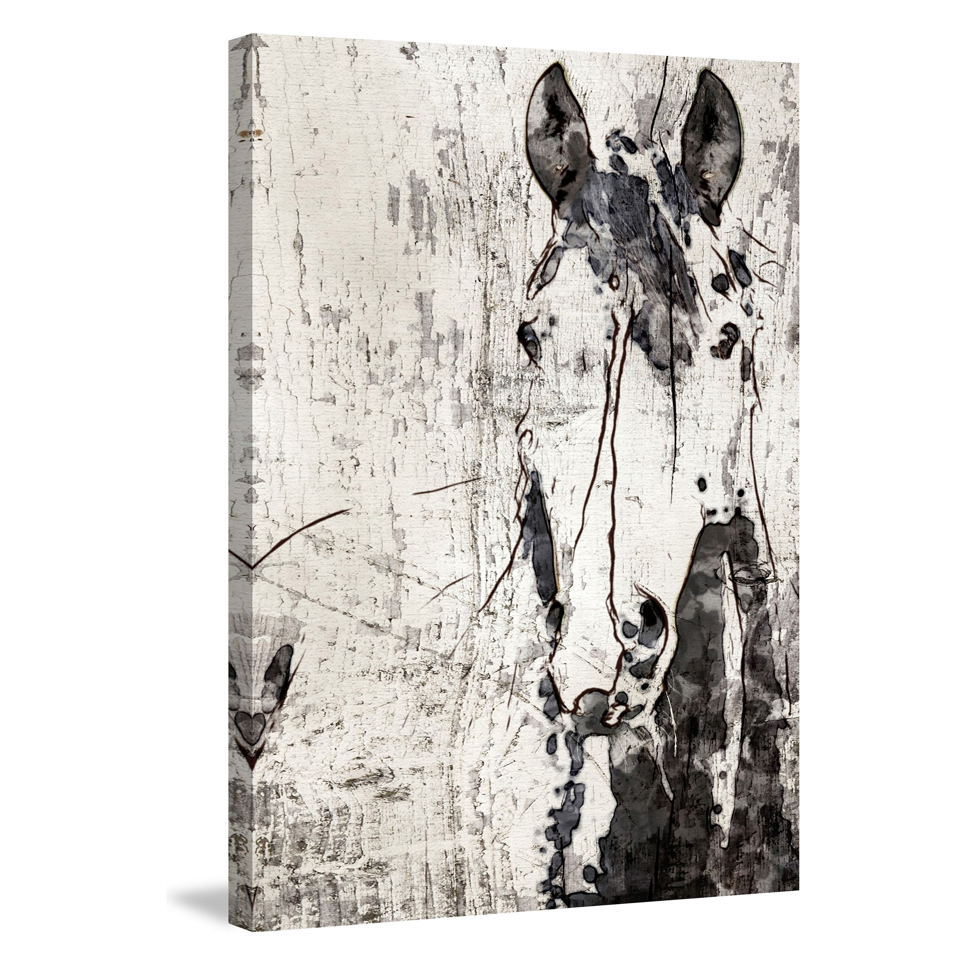 "French Kiss" Painting Print on Wrapped Canvas