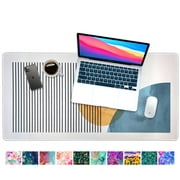 French KOKO Large Mouse Pad, Desk Mat, Keyboard Pad, 30" x 15", Midcentury